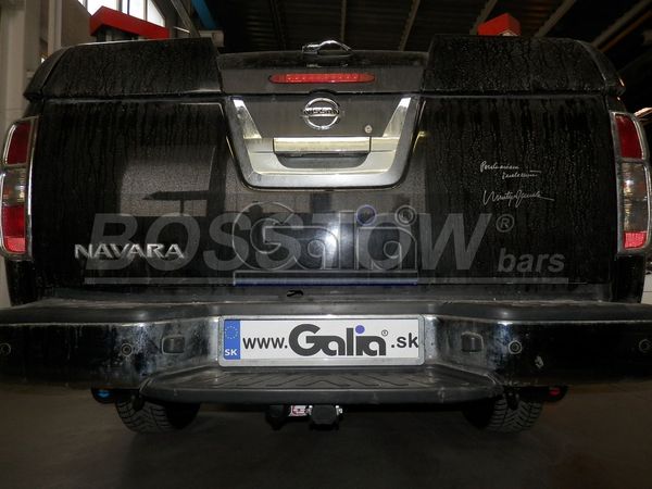 Anhängerkupplung für Nissan-Navara D23, Fzg. mit Trittstoßfänger, Baureihe 2015-2018 abnehmbar