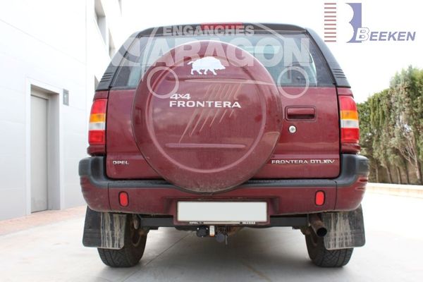 Anhängerkupplung für Opel Frontera B, Sport, 2-türig 1998- Ausf.: abnehmbar