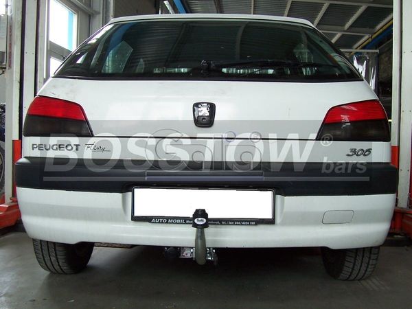 Anhängerkupplung für Peugeot 306 Fließheck, nicht Cabrio 1997-2001 Ausf.: abnehmbar