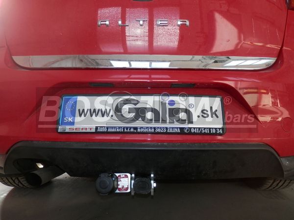 Anhängerkupplung für Seat Altea Fließheck, ohne Elektrosatzvorbereitung 2004-2015 Ausf.: abnehmbar