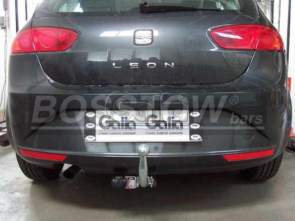 Anhängerkupplung für Seat-Leon Fließheck Typ 1P, nicht FR, FRV, Baureihe 2005-2012 abnehmbar