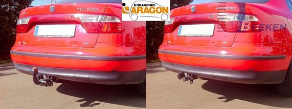 Anhängerkupplung für Seat Toledo 2015-2018 Ausf.: abnehmbar