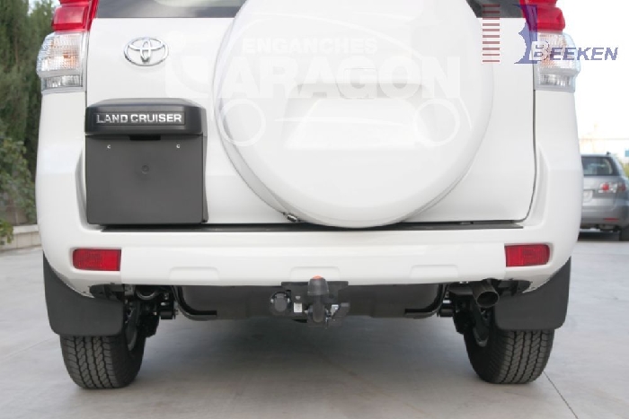 Anhängerkupplung für Toyota Landcruiser 125 (J12), 3-türig 2003-2009 Ausf.: abnehmbar