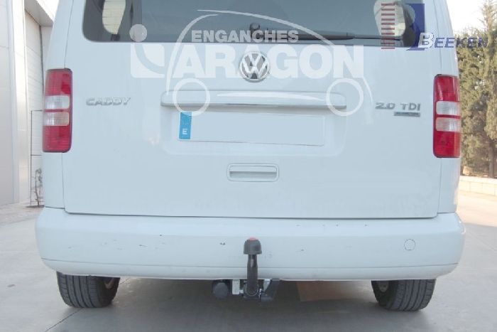 Anhängerkupplung für VW Caddy IV, Alltrack 2015-2020 Ausf.: abnehmbar