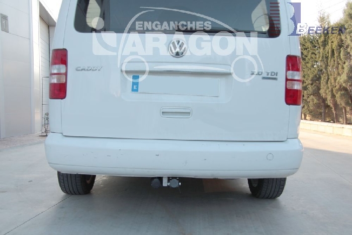 Anhängerkupplung für VW Caddy IV, Alltrack 2015-2020 Ausf.: abnehmbar