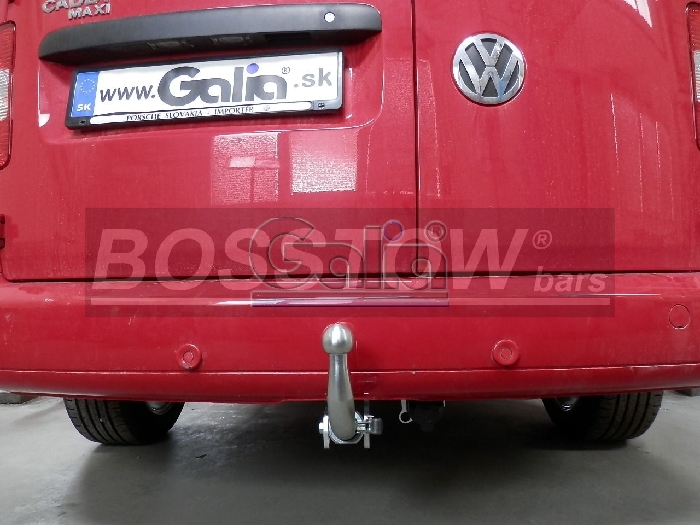 Anhängerkupplung für VW-Caddy III, IV, Maxi mit Benzin- o. Dieselmotor, Baureihe 2007-2015 abnehmbar
