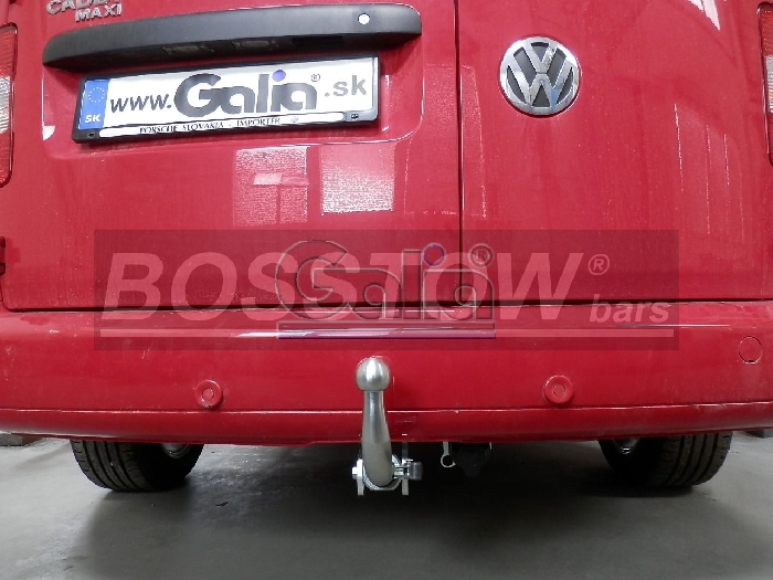 Anhängerkupplung für VW-Caddy III, IV, Cross, Baureihe 2013-2015 abnehmbar