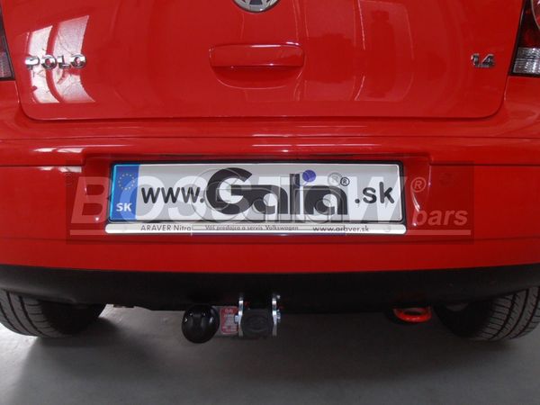 Anhängerkupplung für VW-Polo (9N)Steilheck/ Coupé, inkl. Cross, nicht Fun, Baureihe 2001-2005 abnehmbar