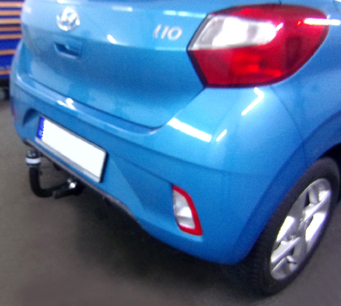 Anhängerkupplung für Hyundai I10 Fließheck AC3, AI3, nur Fzg. mit Anhängelastfreigabe 2020-2023 Ausf.: V-abnehmbar