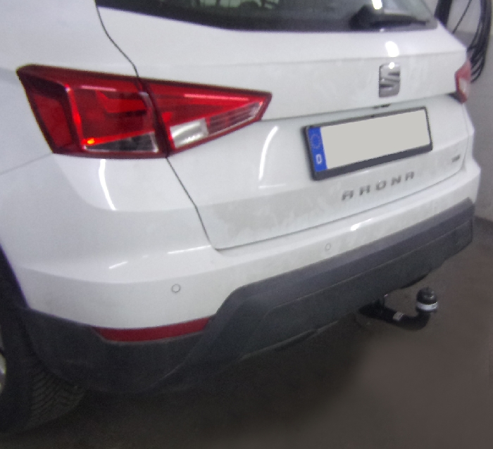 Anhängerkupplung für Seat Arona spez. CNG, nur für Heckträgerbetrieb 2017-2021 Ausf.: V-abnehmbar