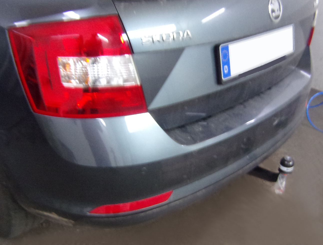 Anhängerkupplung für Skoda Rapid Spaceback 2013-2015 Ausf.: V-abnehmbar
