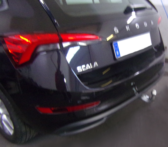 Anhängerkupplung für Skoda Scala für Fahrzeuge mit AHK-Vorbereitung (vorab Anhängelast prüfen) 2019-2023 Ausf.: abnehmbar