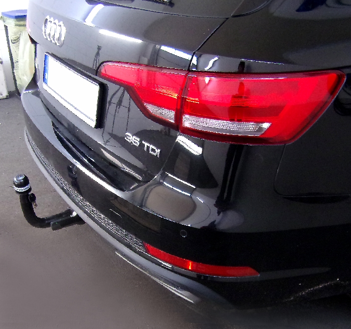 Anhängerkupplung für Audi A4 Avant nicht Quattro, nicht RS4 und S4 2024- Ausf.: V-abnehmbar