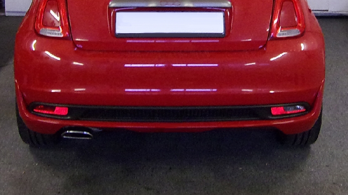 Anhängerkupplung für Fiat 500 S 2016-2022 Ausf.: V-abnehmbar