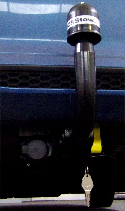 Anhängerkupplung für Ford Fiesta Fließheck, VIII, spez. ST, nur für Heckträgerbetrieb 2018- Ausf.: V-abnehmbar