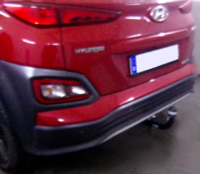 Anhängerkupplung für Hyundai Kona Elektro, nur für Heckträgerbetrieb 2018-2023 Ausf.: V-abnehmbar