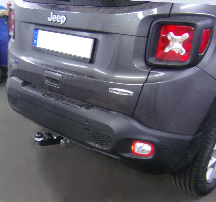 Anhängerkupplung für Jeep-Renegade Fzg. mit Security Gateway, Baureihe 2018- starr