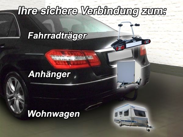 Anhängerkupplung für Mercedes E-Klasse Limousine W 212, nicht Erdgas (Natural Gas) 2009-2011 Ausf.: V-abnehmbar