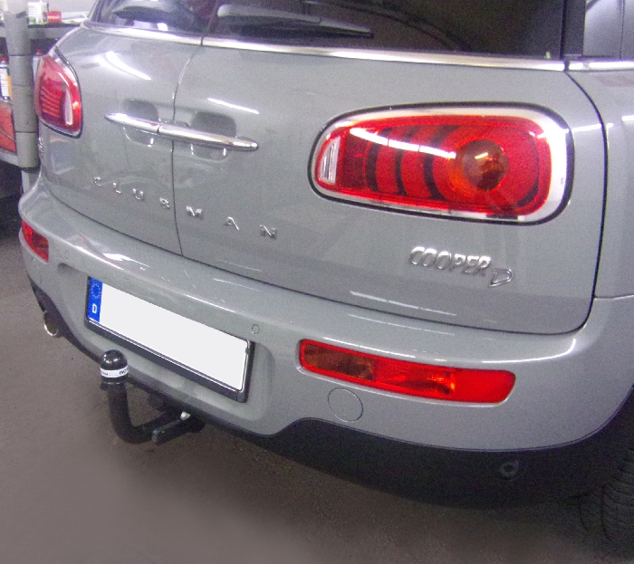 Anhängerkupplung für MINI Clubman Kombi F54 Clubman Kombi, nicht f. Fzg. mit Fußsensor Heckklappe 2014- Ausf.: V-abnehmbar