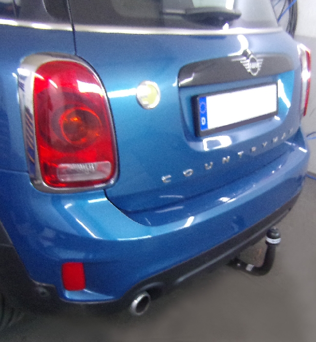 Anhängerkupplung für MINI Countryman SE F60 Countryman, Allrad, auch mit Fußsensor, nur für Heckträgerbetrieb 2017-2020 Ausf.: V-abnehmbar