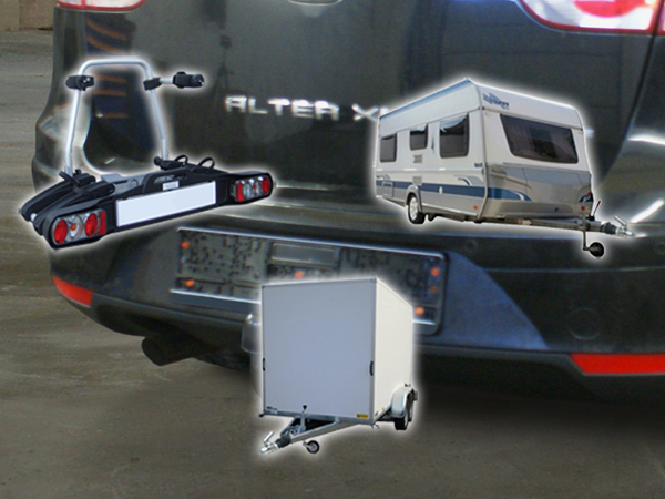 Anhängerkupplung für Seat Altea XL, ohne Elektrosatzvorbereitung 2006-2015 Ausf.: V-abnehmbar