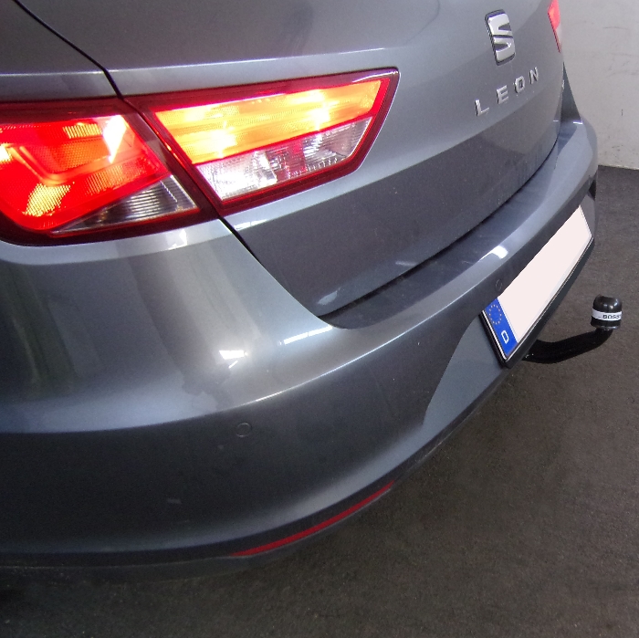 Anhängerkupplung für Seat Leon ST Kombi, mit Elektrosatzvorbereitung 2014-2017 Ausf.: V-abnehmbar