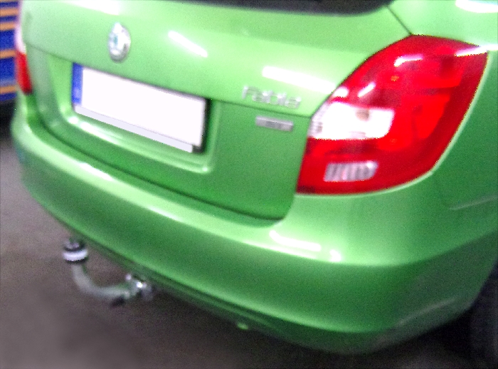 Anhängerkupplung für Skoda-Fabia Kombi, nicht RS, Baureihe 2010-2014 abnehmbar