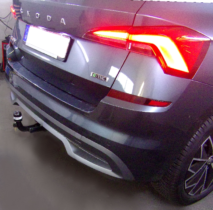Anhängerkupplung für Skoda Kamiq spez. G-Tec, nur für Heckträgerbetrieb 2019-2023 Ausf.: V-abnehmbar