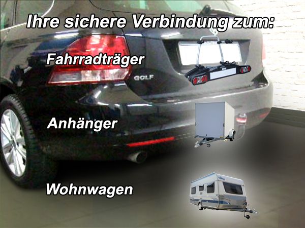 Anhängerkupplung für VW Golf VI, Variant 2009-2012 Ausf.: V-abnehmbar