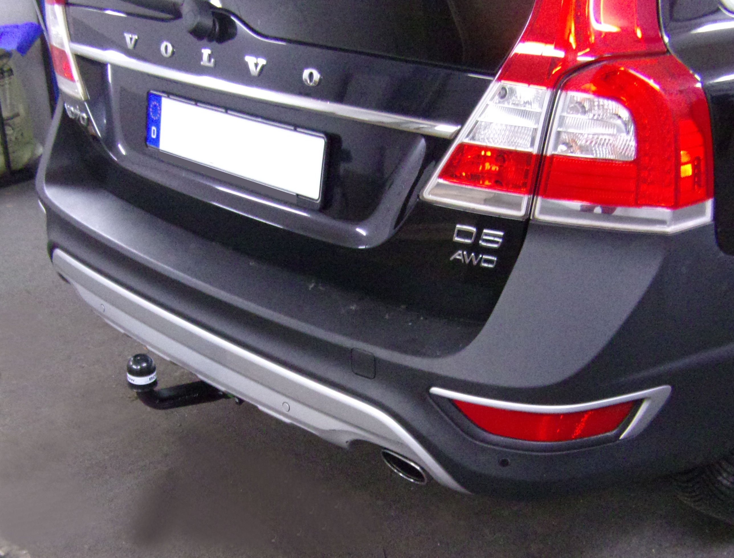 Anhängerkupplung für Volvo XC 70 Cross Country, ohne Niveauregulierung 2007-2016 Ausf.: V-abnehmbar