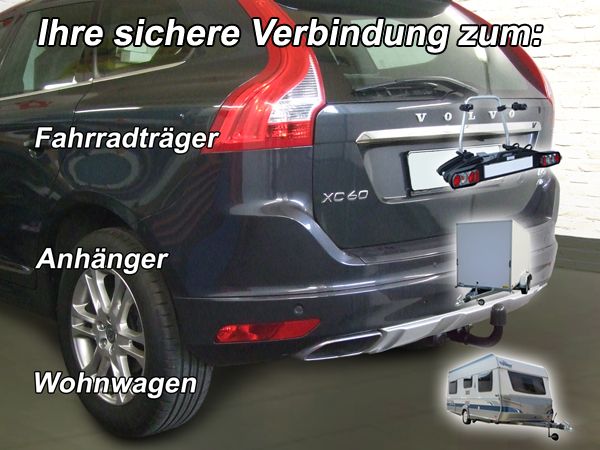 Anhängerkupplung für Volvo-XC 60, Baureihe 2008-2012 V-abnehmbar