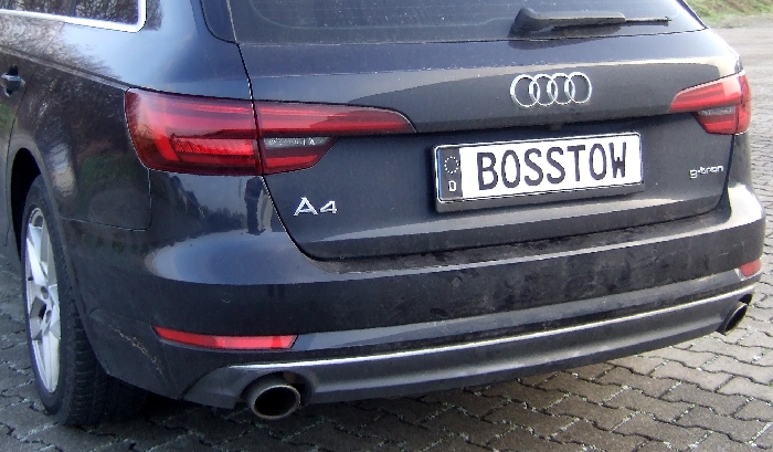 Anhängerkupplung für Audi A4 Avant spez. G-Tron 2015-2024 Ausf.: V-abnehmbar