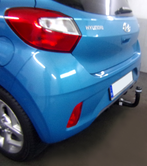 Anhängerkupplung für Hyundai I10 Fließheck AC3, AI3, nur Fzg. mit Anhängelastfreigabe 2020-2023 Ausf.: V-abnehmbar