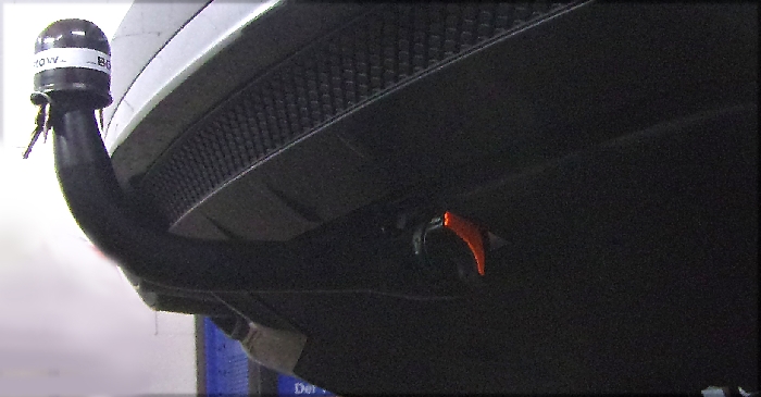 Anhängerkupplung für Porsche Panamera 971 Fließheck, nicht für Hybrid 2017-2020 Ausf.: V-abnehmbar